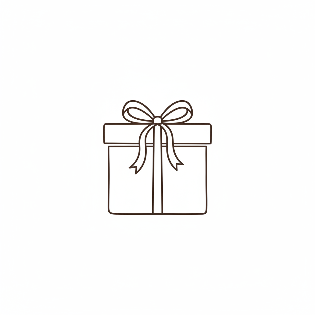 Gift box icon