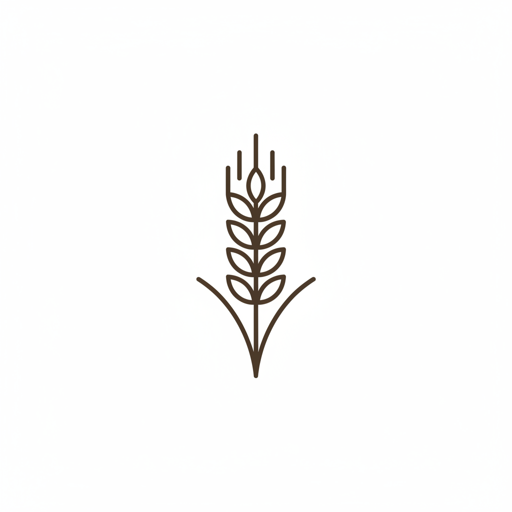 Wheat stalk icon